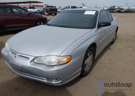 2000 Chevrolet Monte Carlo Ss z USA, uszkodzony, nr VIN 2G1WX12K1Y9317984